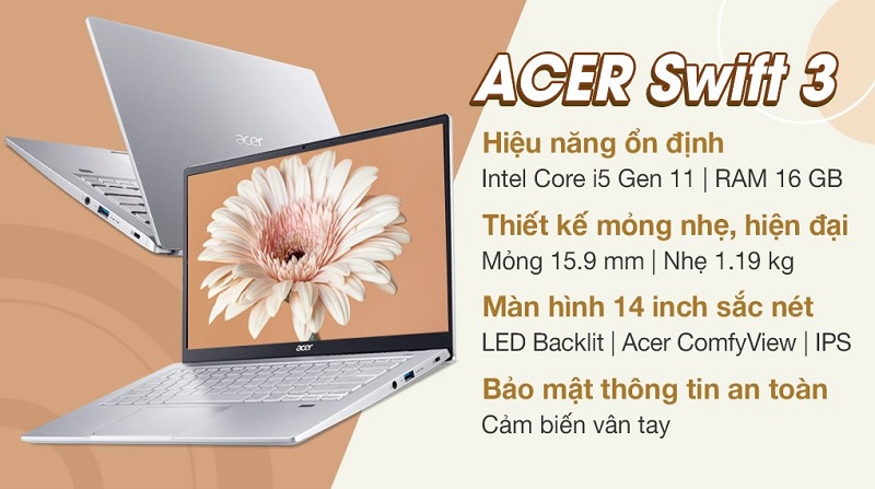 Được trang bị RAM 16 GB v&agrave; SSD 512 GB cho khả năng đa nhiệm vượt trội